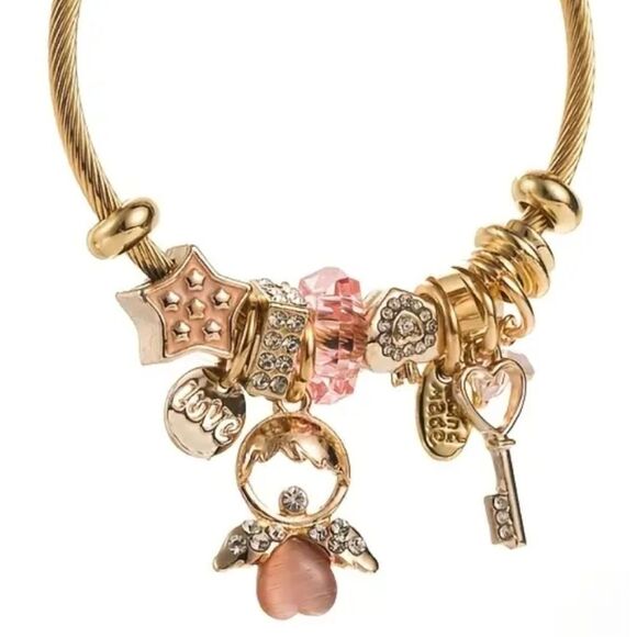 Angel Charm Bracelet - Picture 1 of 4
